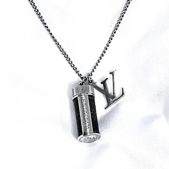 Louis Vuitton Monogram Eclipse Charms Necklace - Picture 11 of 12